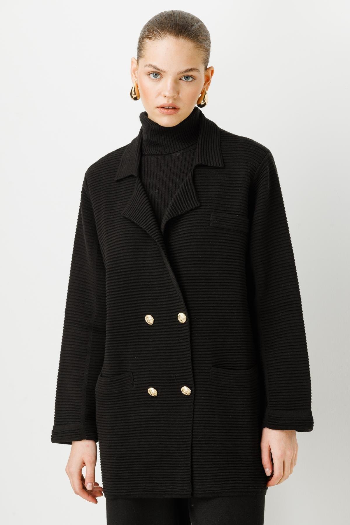 Triko Ceket Pantolon Takımı - Eser Giyim