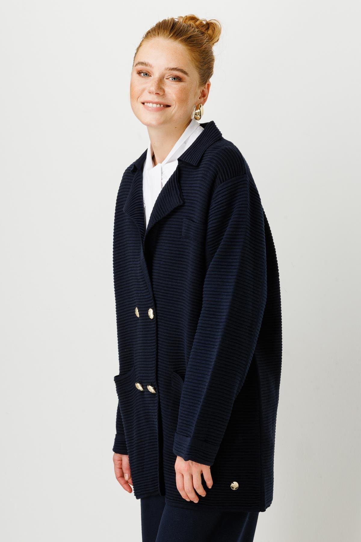 Triko Ceket Pantolon Takımı - Eser Giyim