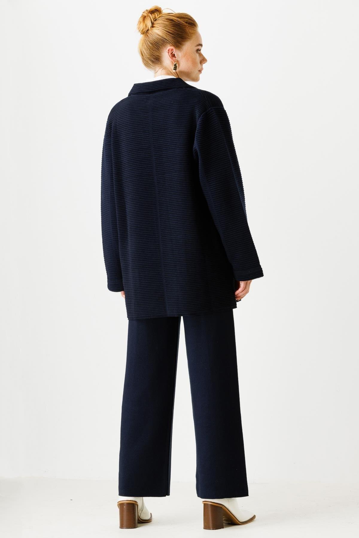 Triko Ceket Pantolon Takımı - Eser Giyim