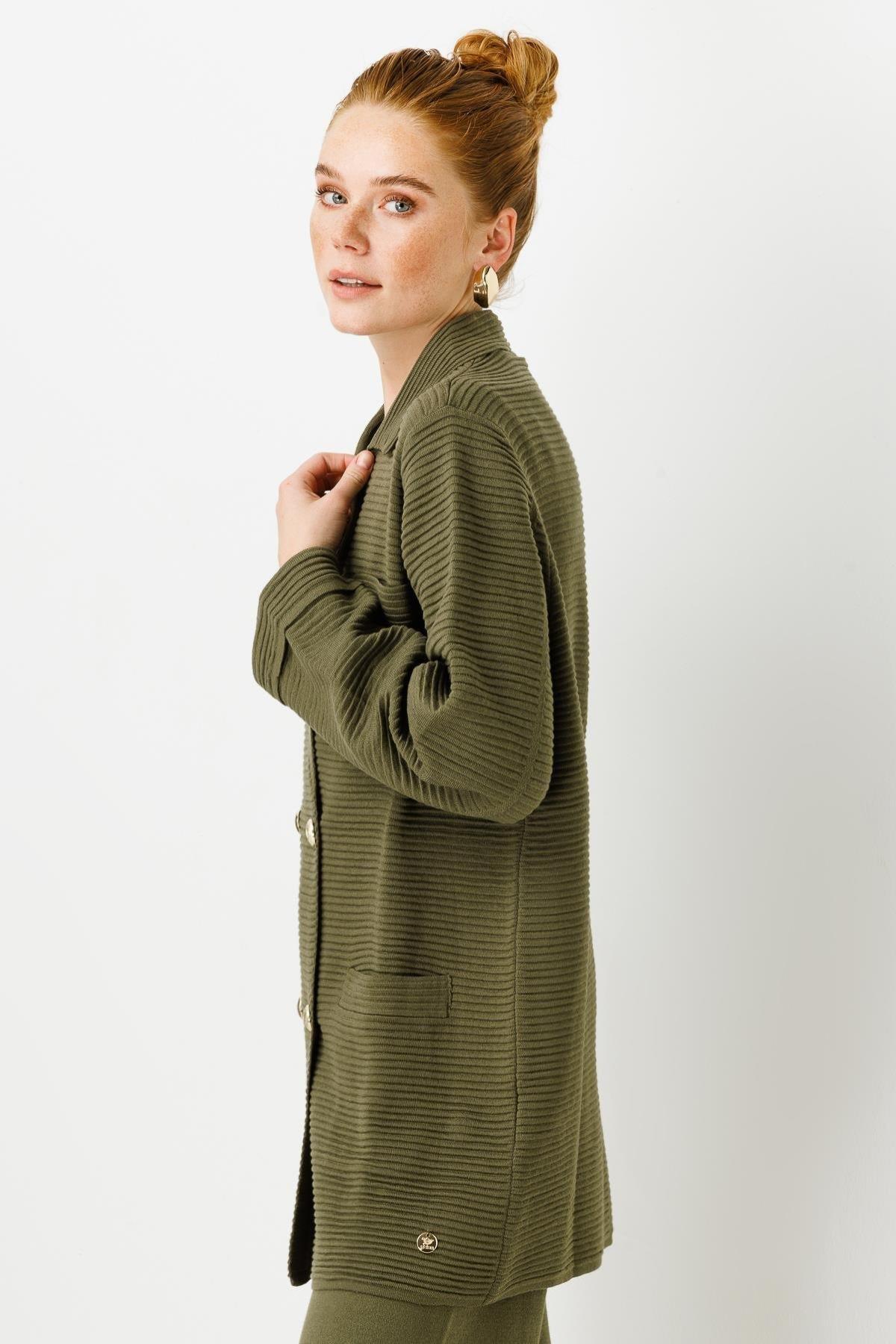 Triko Ceket Pantolon Takımı - Eser Giyim