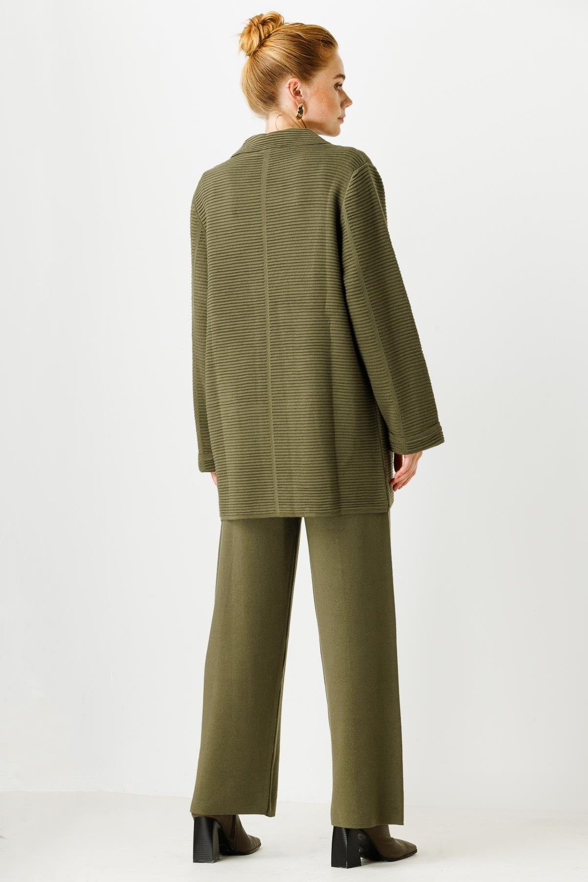 Triko Ceket Pantolon Takımı - Eser Giyim