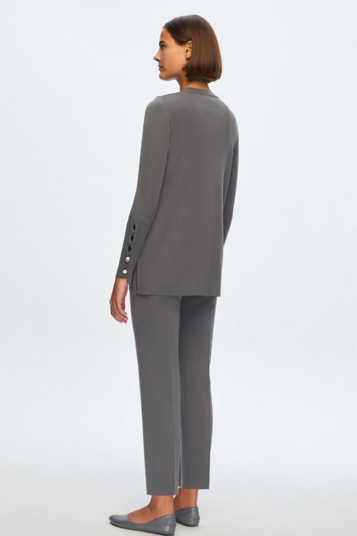 Uzun Kollu Basic Tunik - Eser Giyim