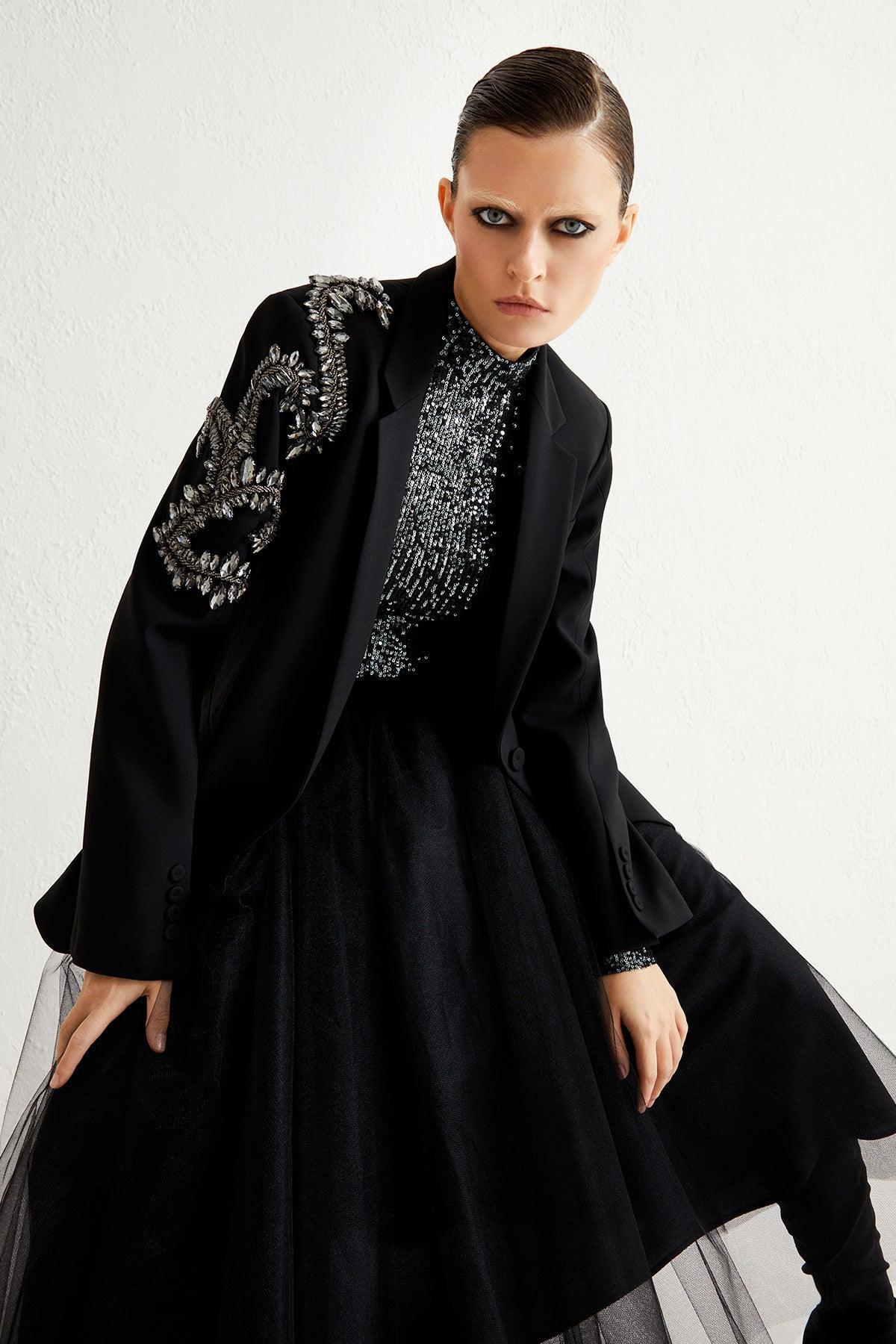 Yüksek Bel Tütü Midi Boy Etek - Eser Giyim