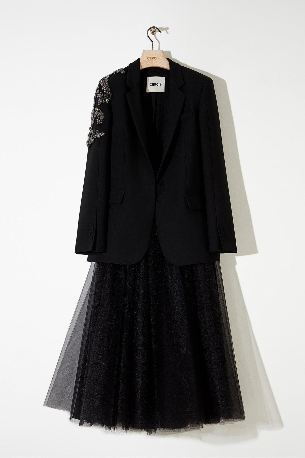 Yüksek Bel Tütü Midi Boy Etek - Eser Giyim