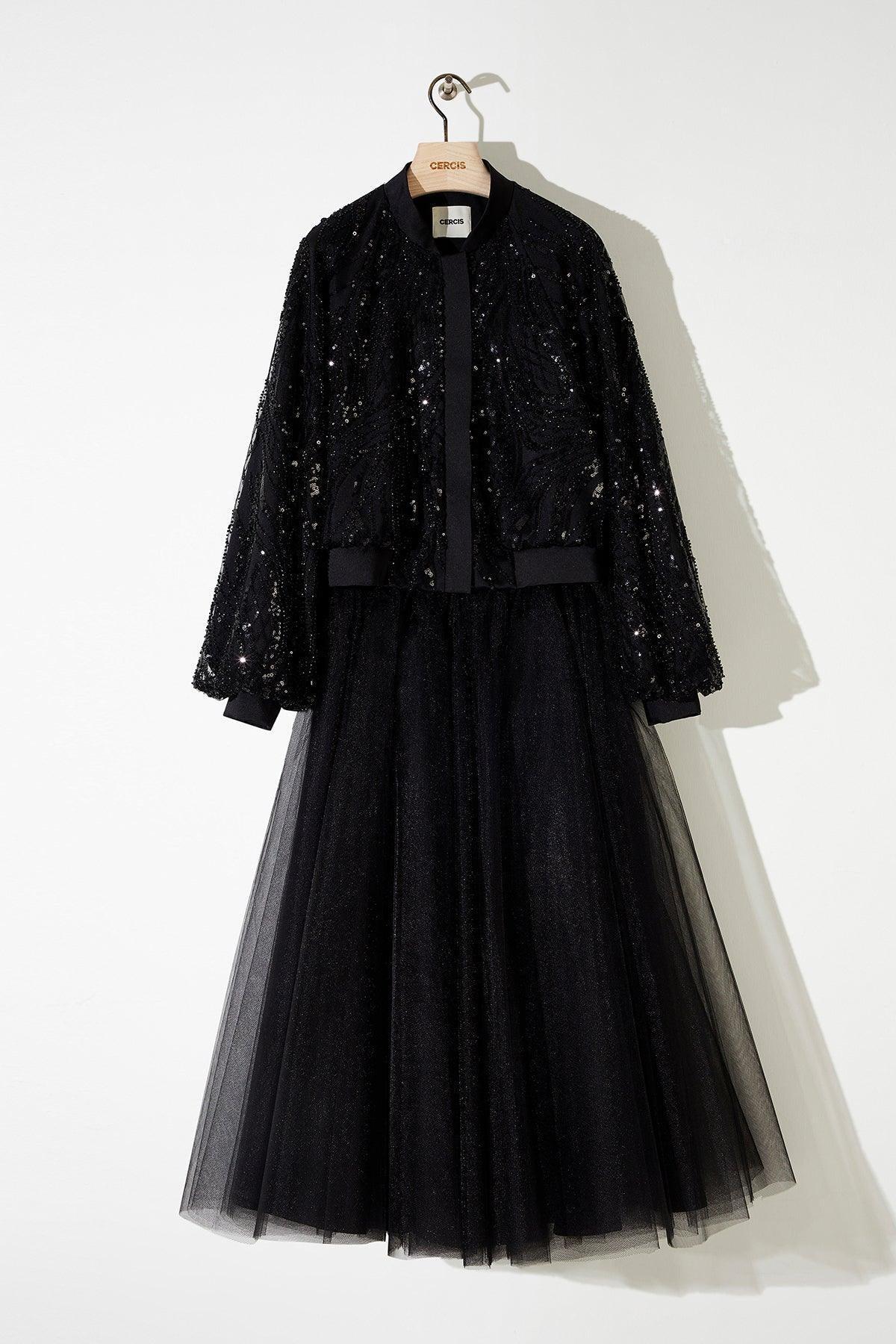 Yüksek Bel Tütü Midi Boy Etek - Eser Giyim