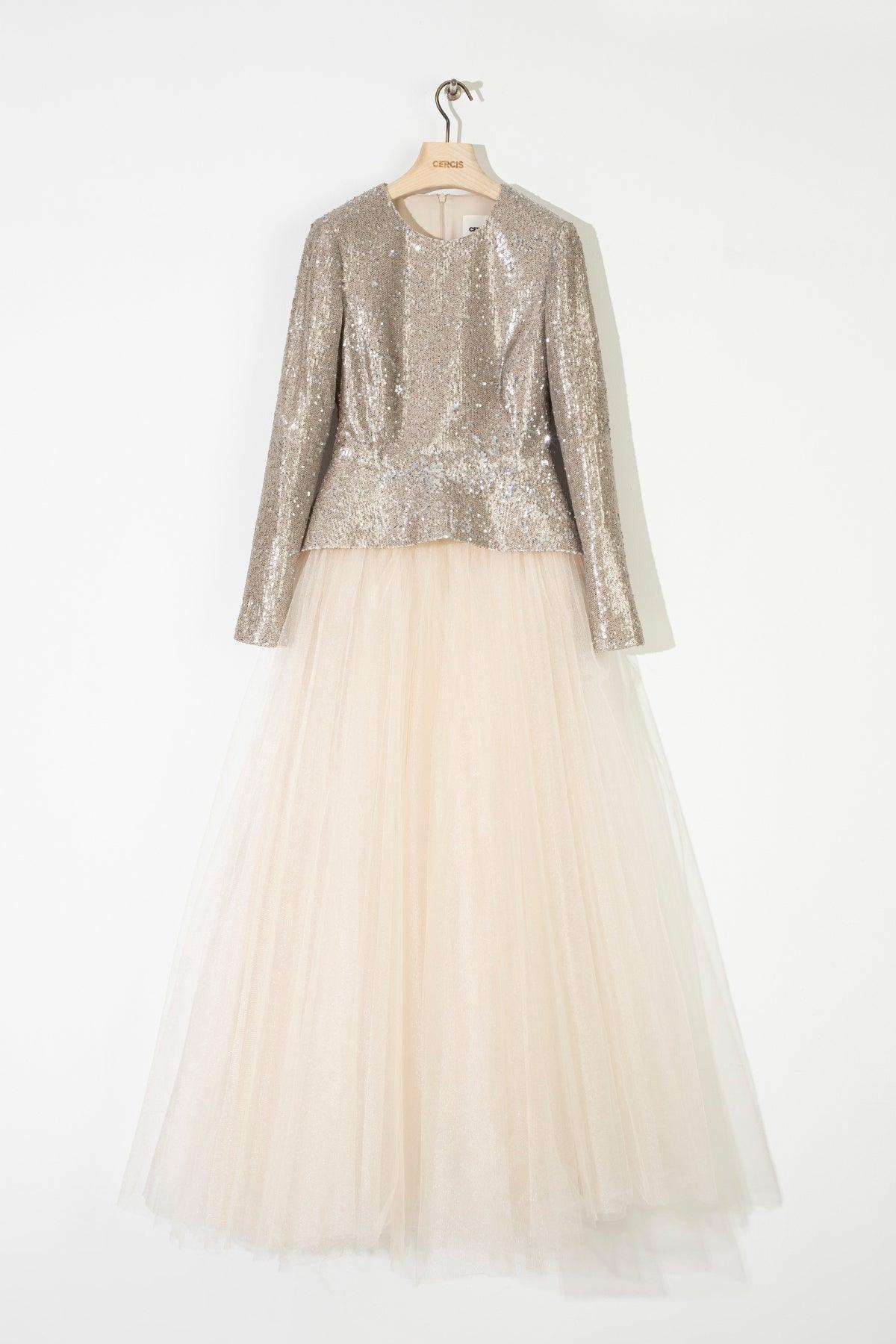 Yüksek Bel Tütü Midi Boy Etek - Eser Giyim