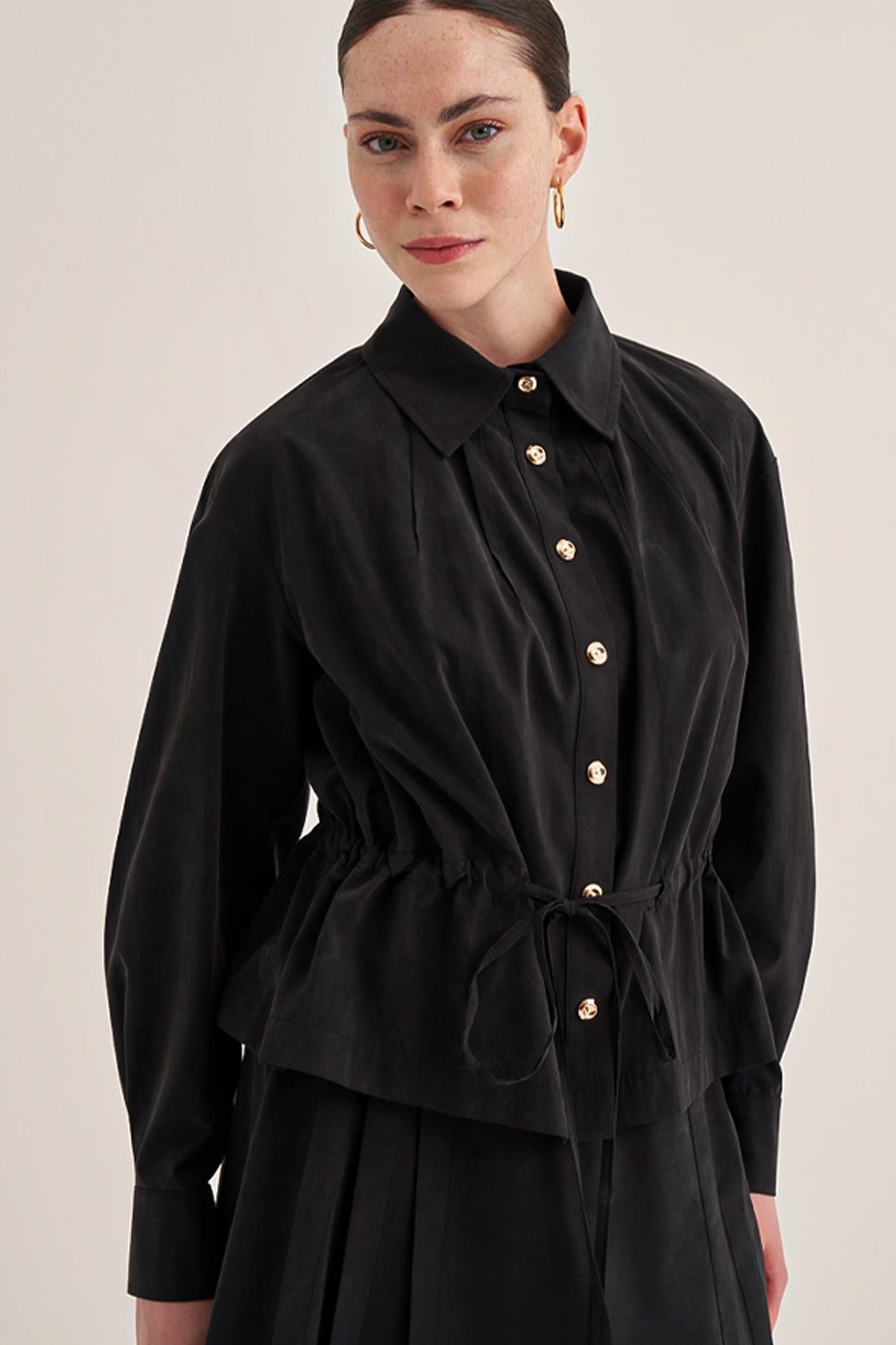 Waist Tied Short Tunic