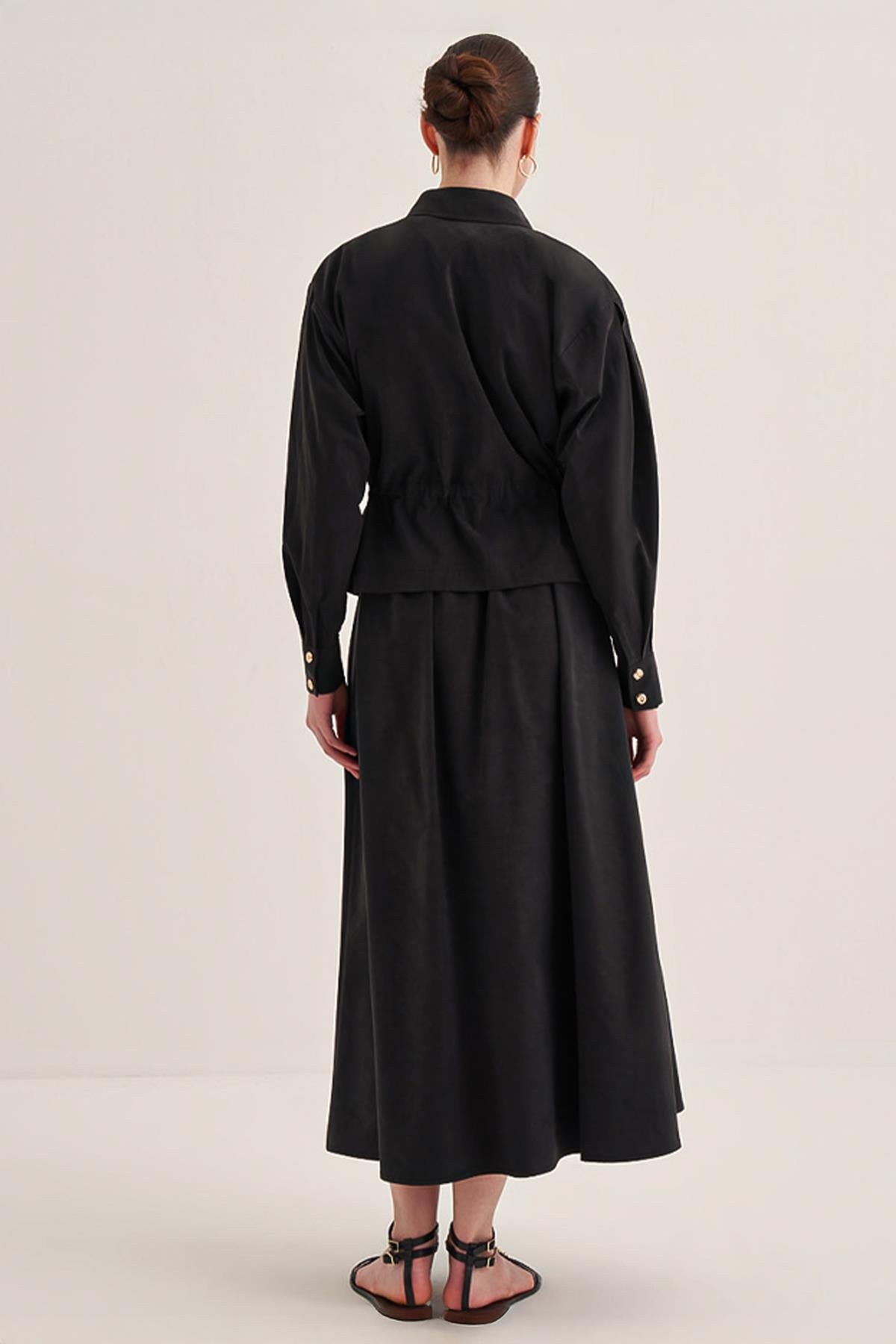 Waist Tied Short Tunic