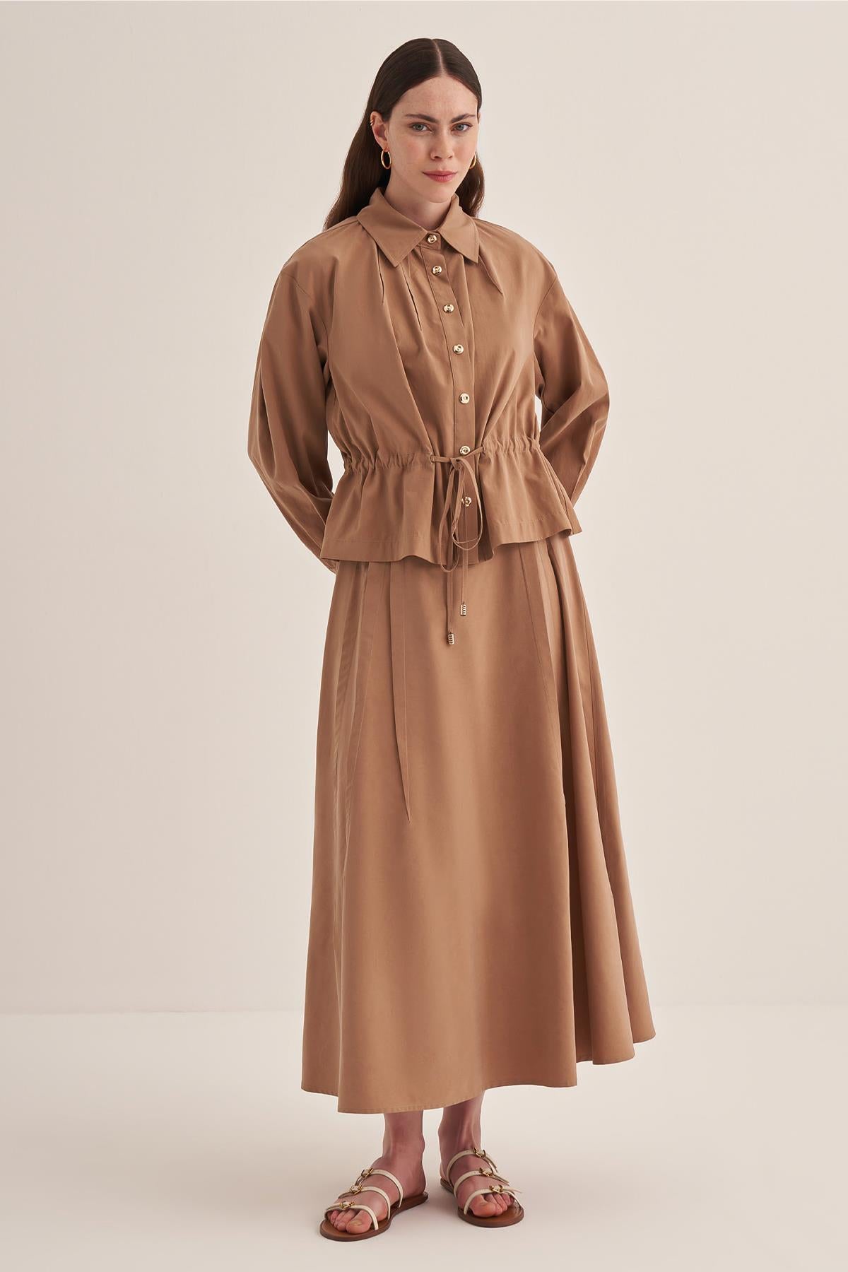 Waist Tied Short Tunic