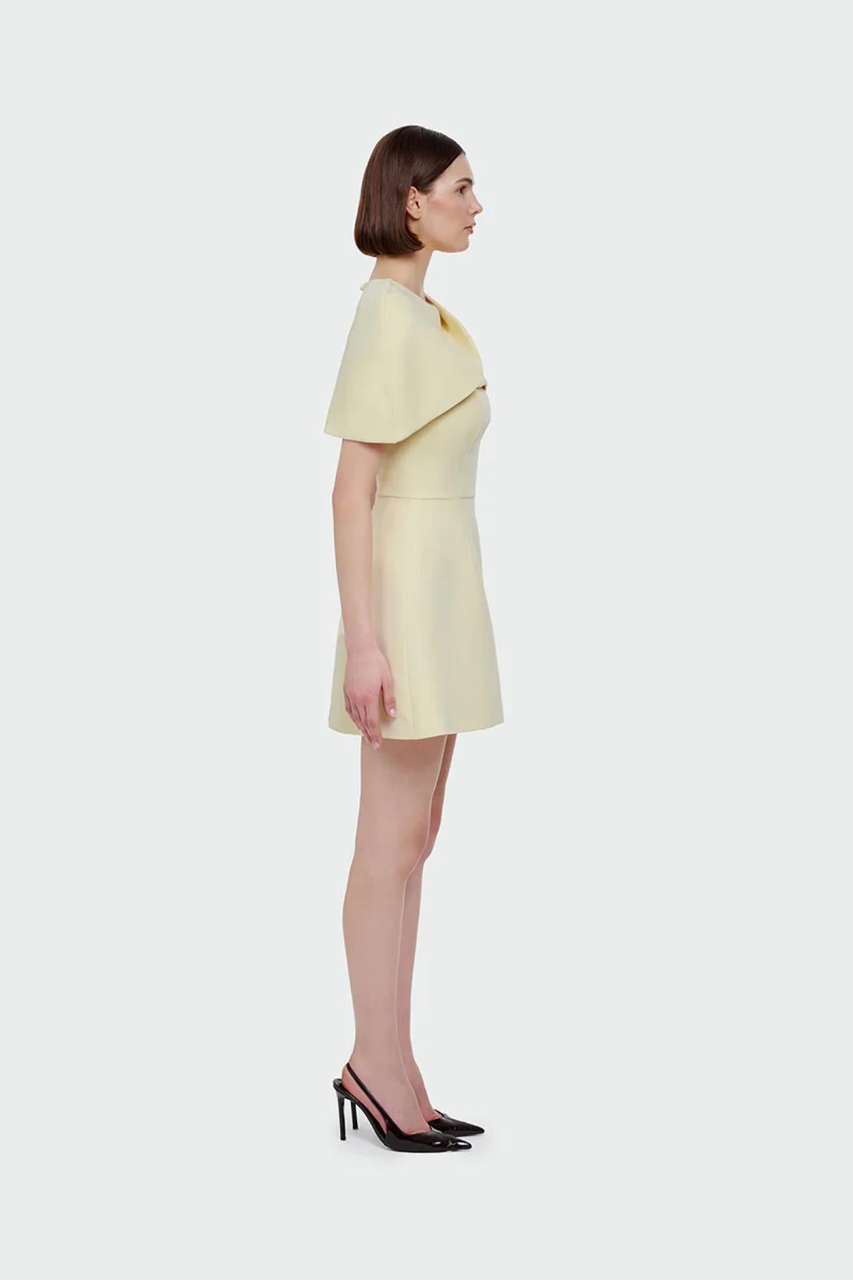 Mini Evening Dress with Bolero Detail