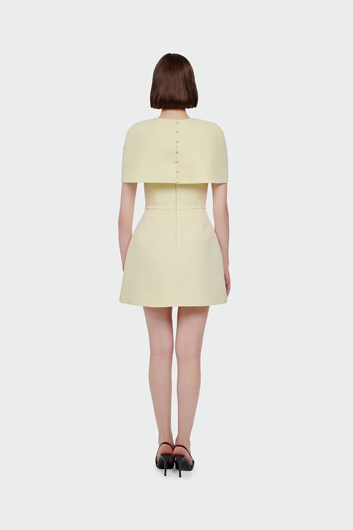 Mini Evening Dress with Bolero Detail