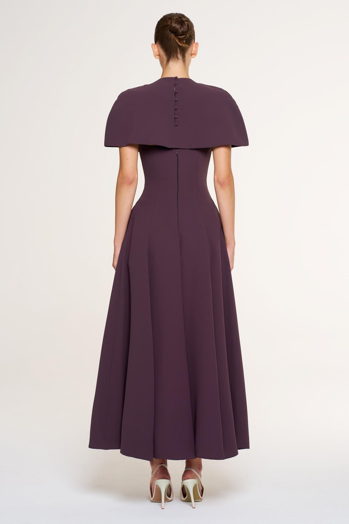 Bolero Detailed Strapless Flared Skirt Evening Dress