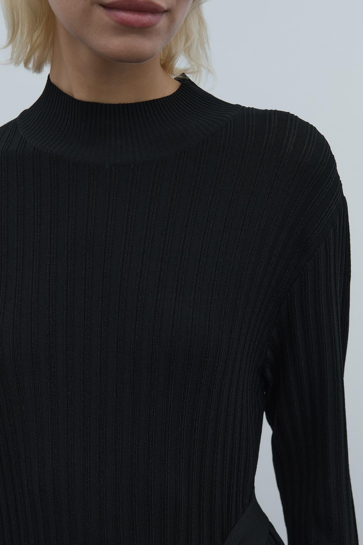 Belted Knit Dress