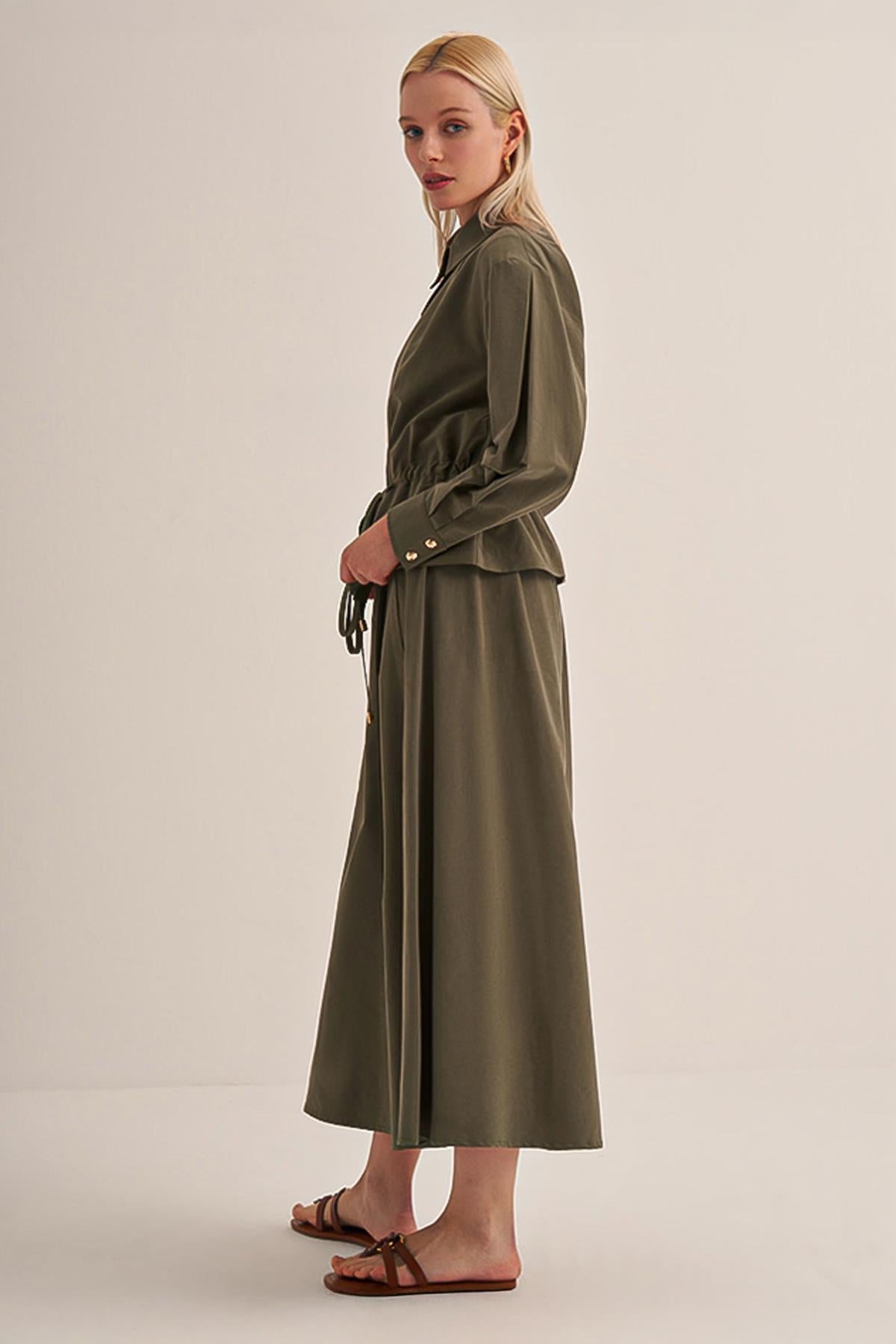 Waist Tied Short Tunic
