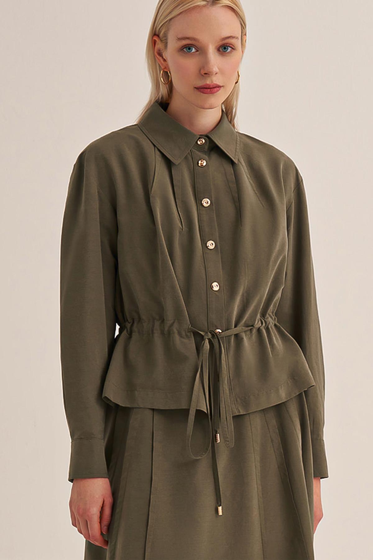 Waist Tied Short Tunic