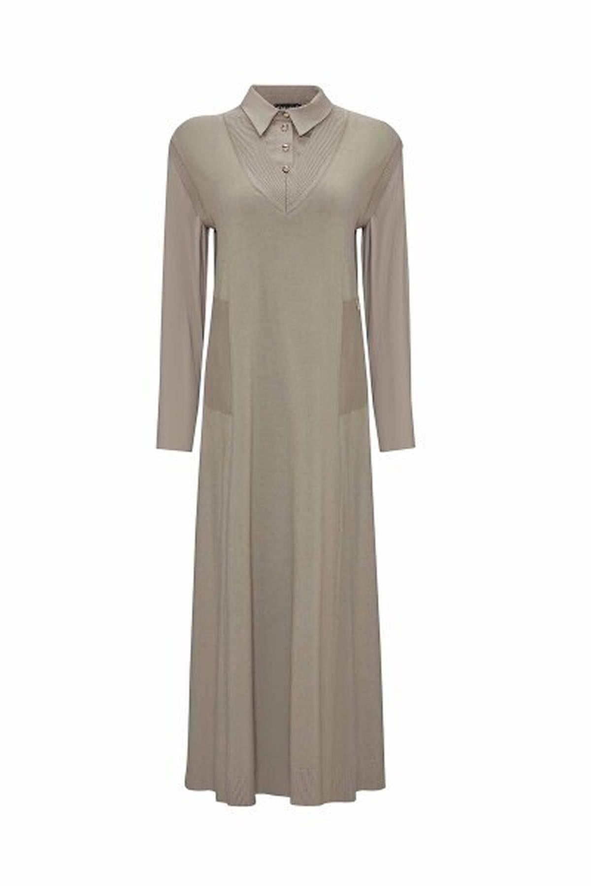 Sleeveless V-Neck Knit Dress