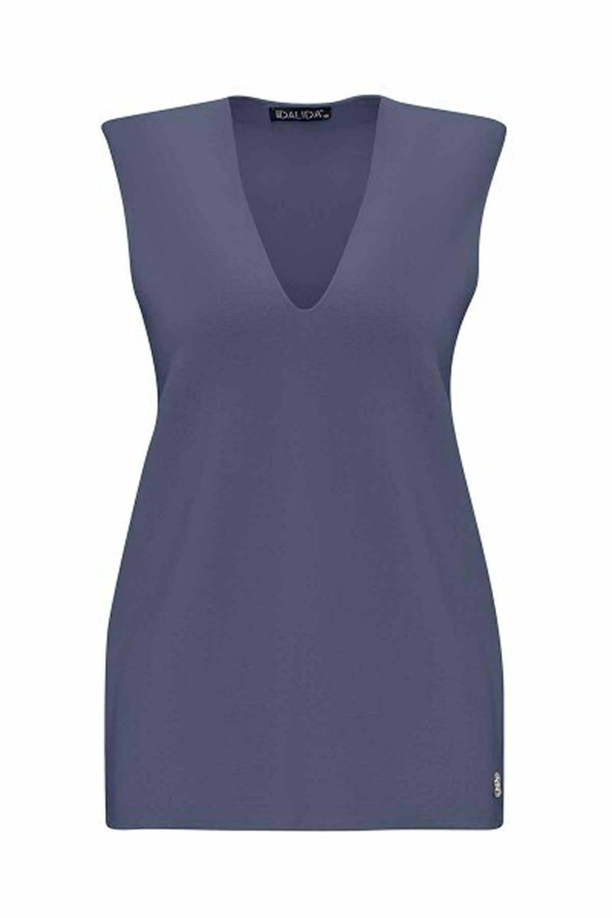 V Yaka Kolsuz Triko Tunik