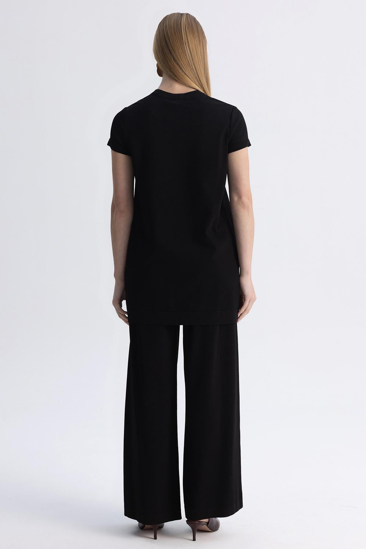 Bol Paça Basic Triko Pantolon