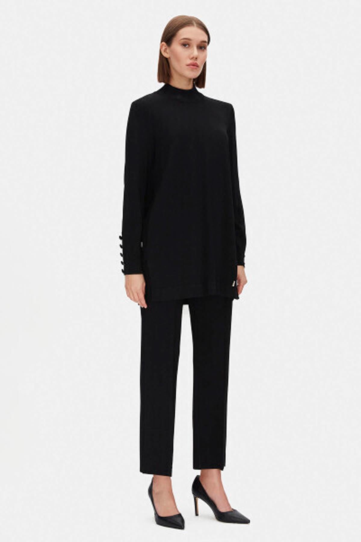 Tube Leg Knitwear Trousers