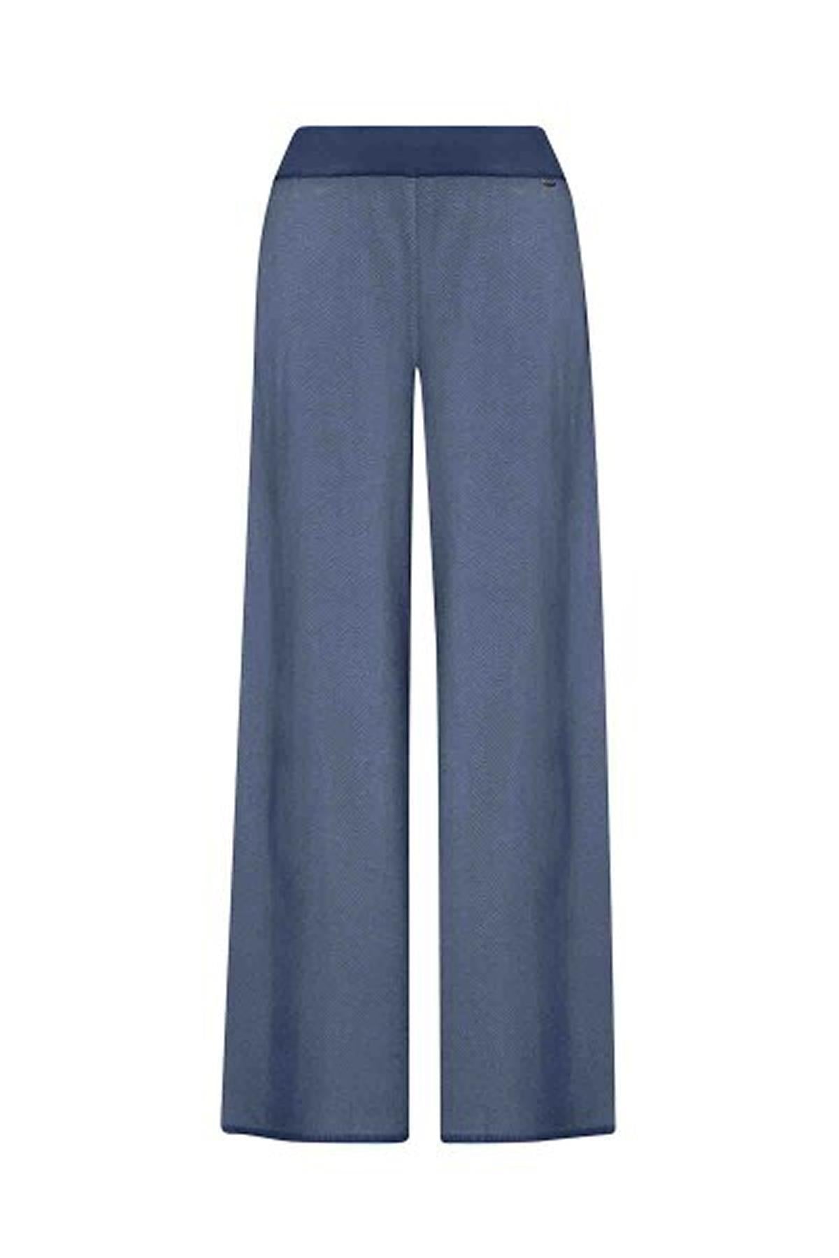 Relaxed Cut Wide Leg Trousers