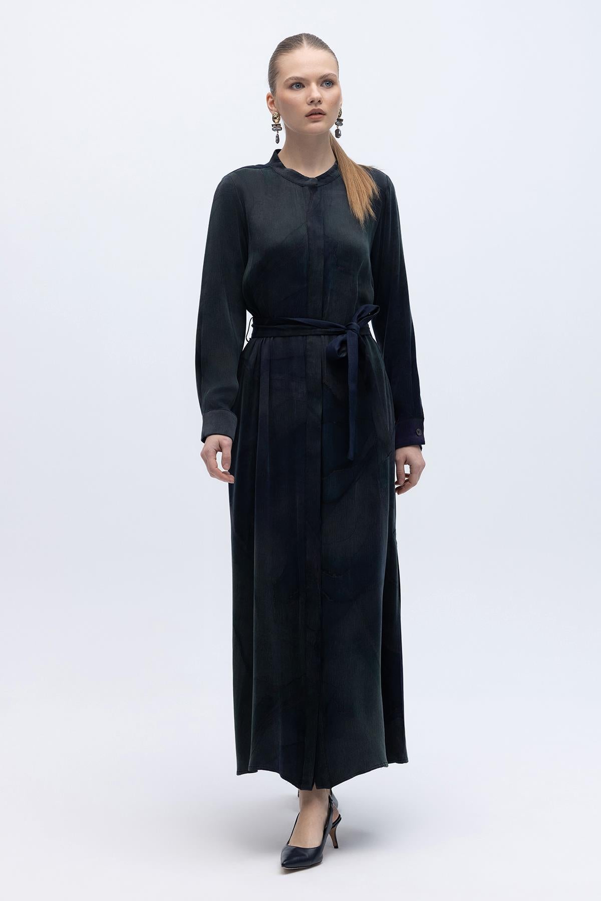 Long Coat with Belt