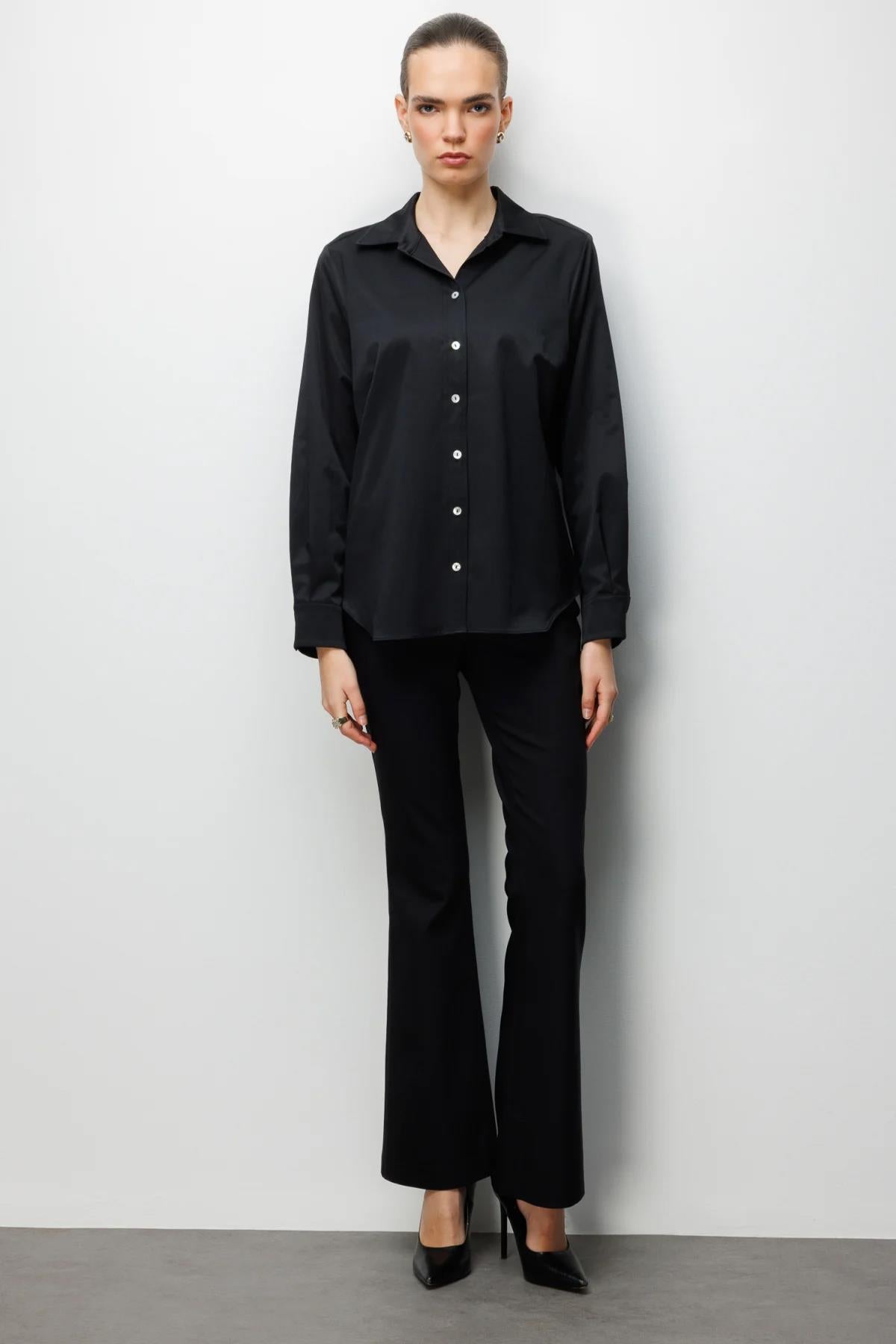 Klasik Kesim Uzun Kollu Gömlek