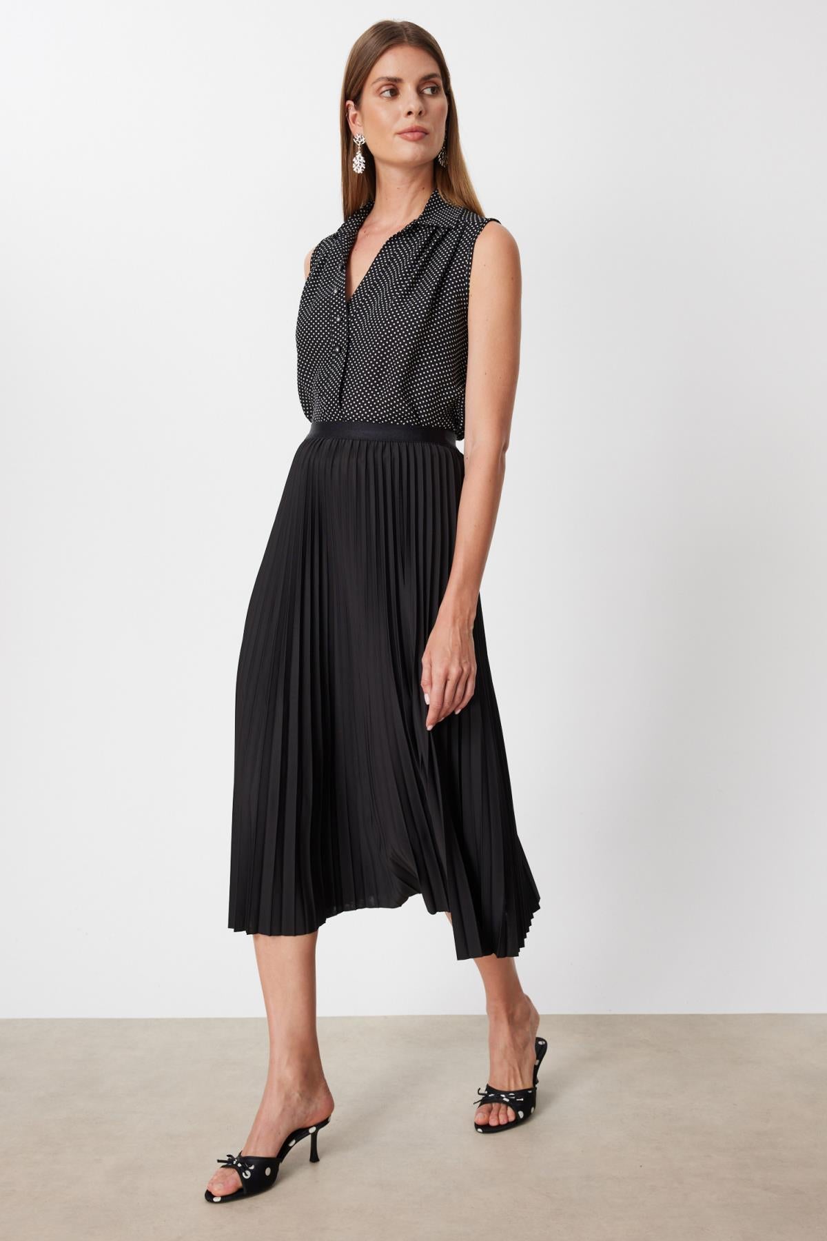 Piliseli Midi Boy Etek