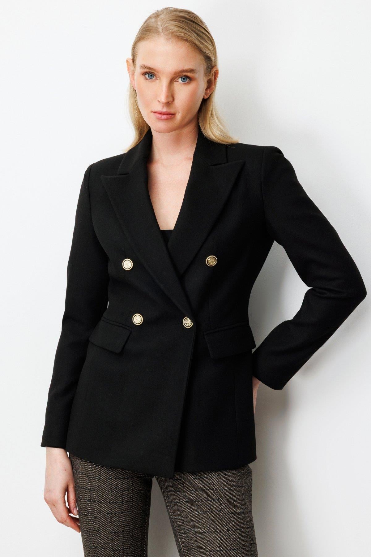 Double-breasted Cashmere Jacket