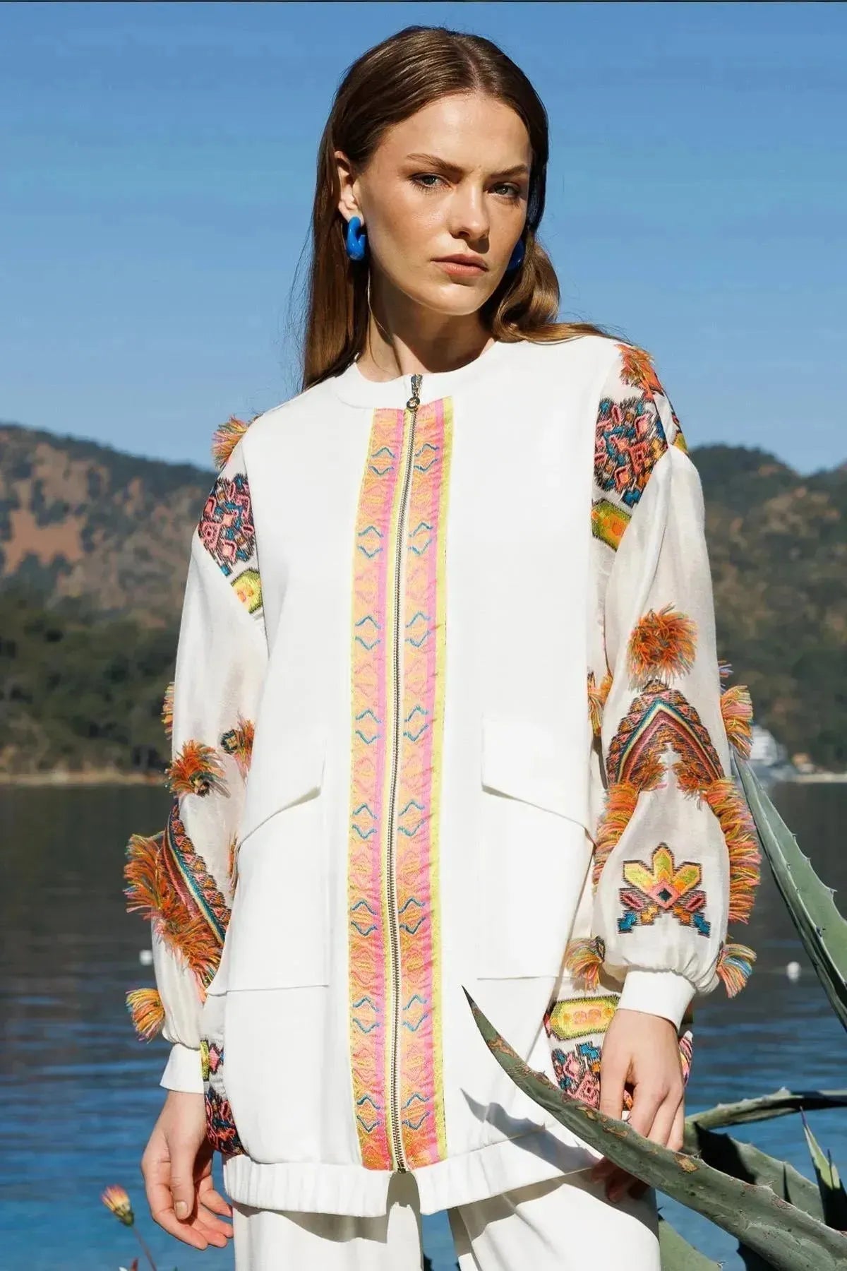 Tassel Detailed Ethnic Suit