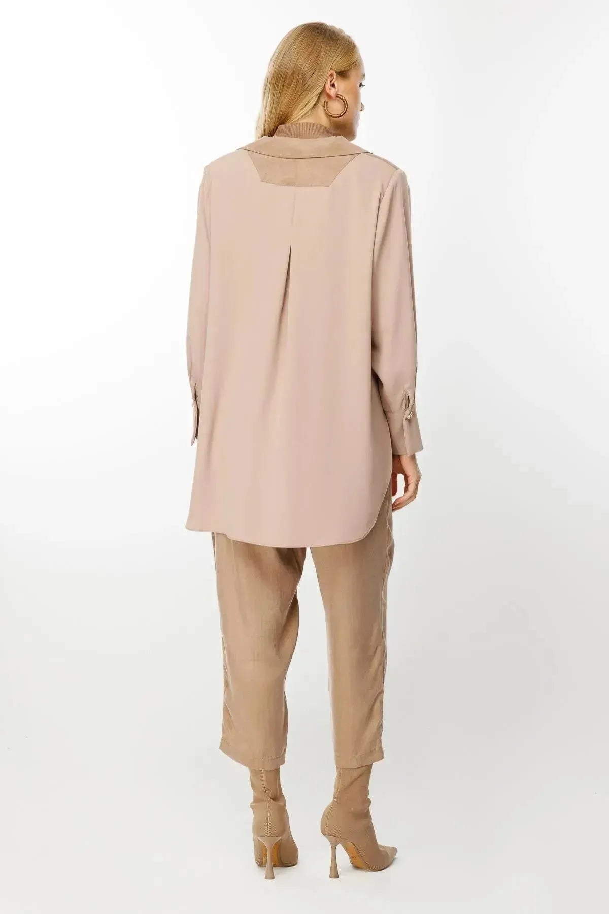 Tied Jacket and Trousers Double Suit