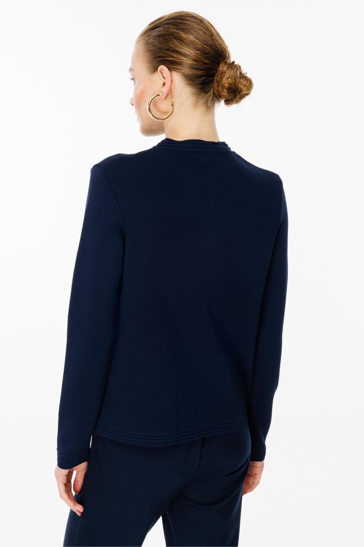 Stud Detailed Knitwear Jacket
