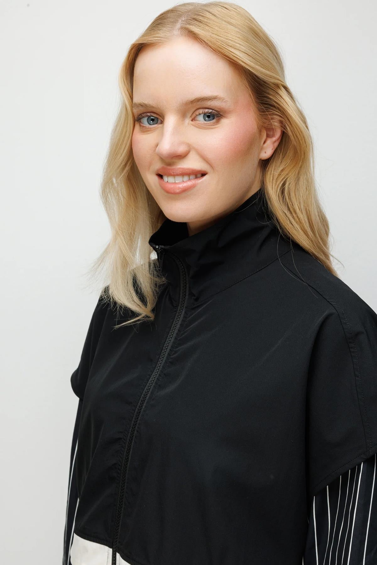 Fermuarlı Yelek Ve Pantolon İkili Takım