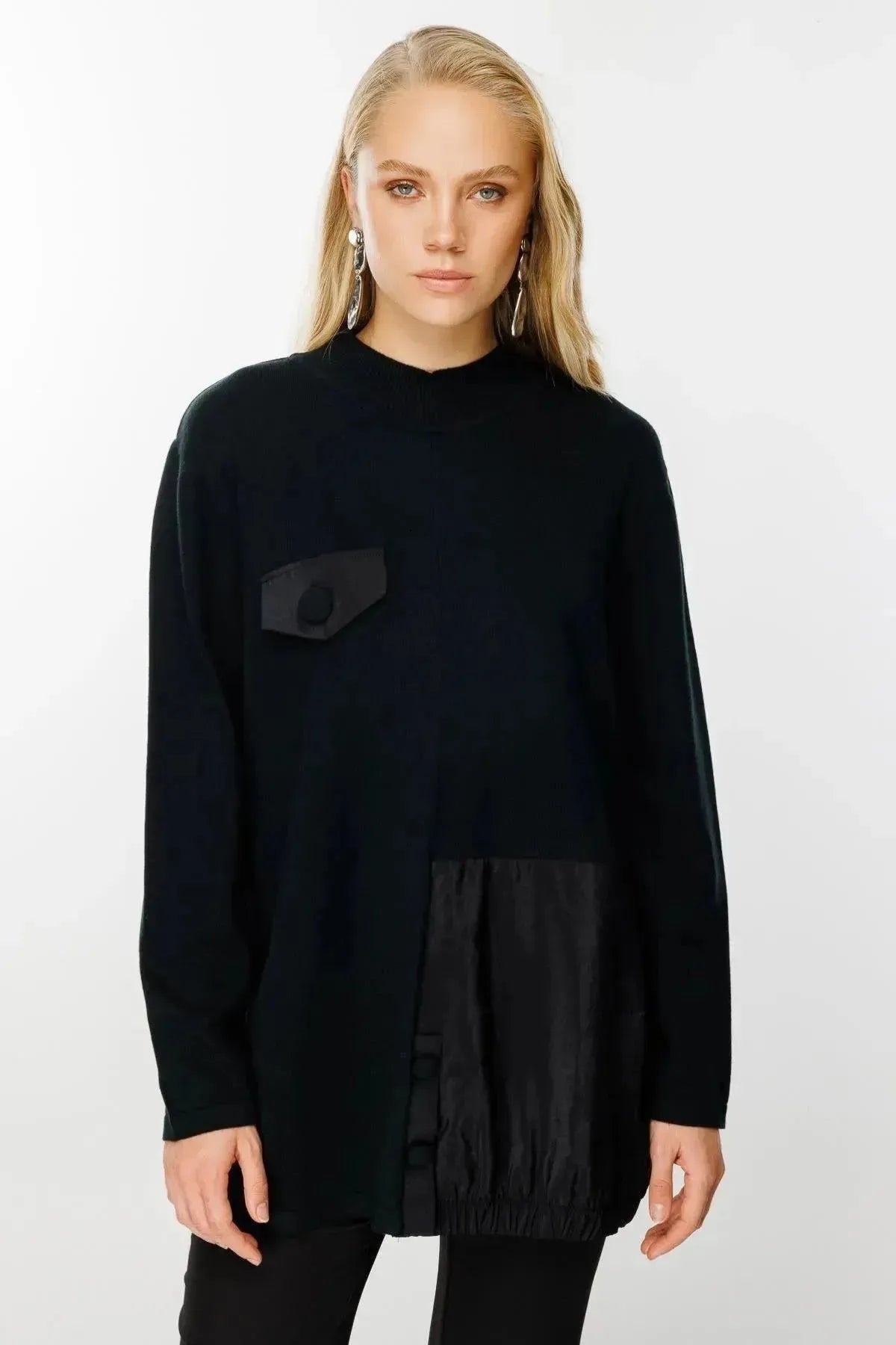 Combined Knitwear Tunic