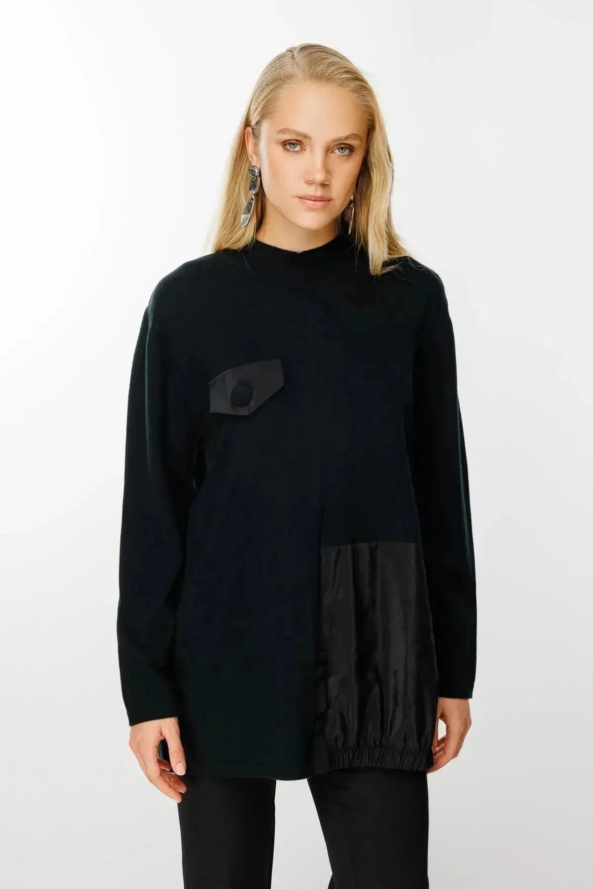 Combined Knitwear Tunic