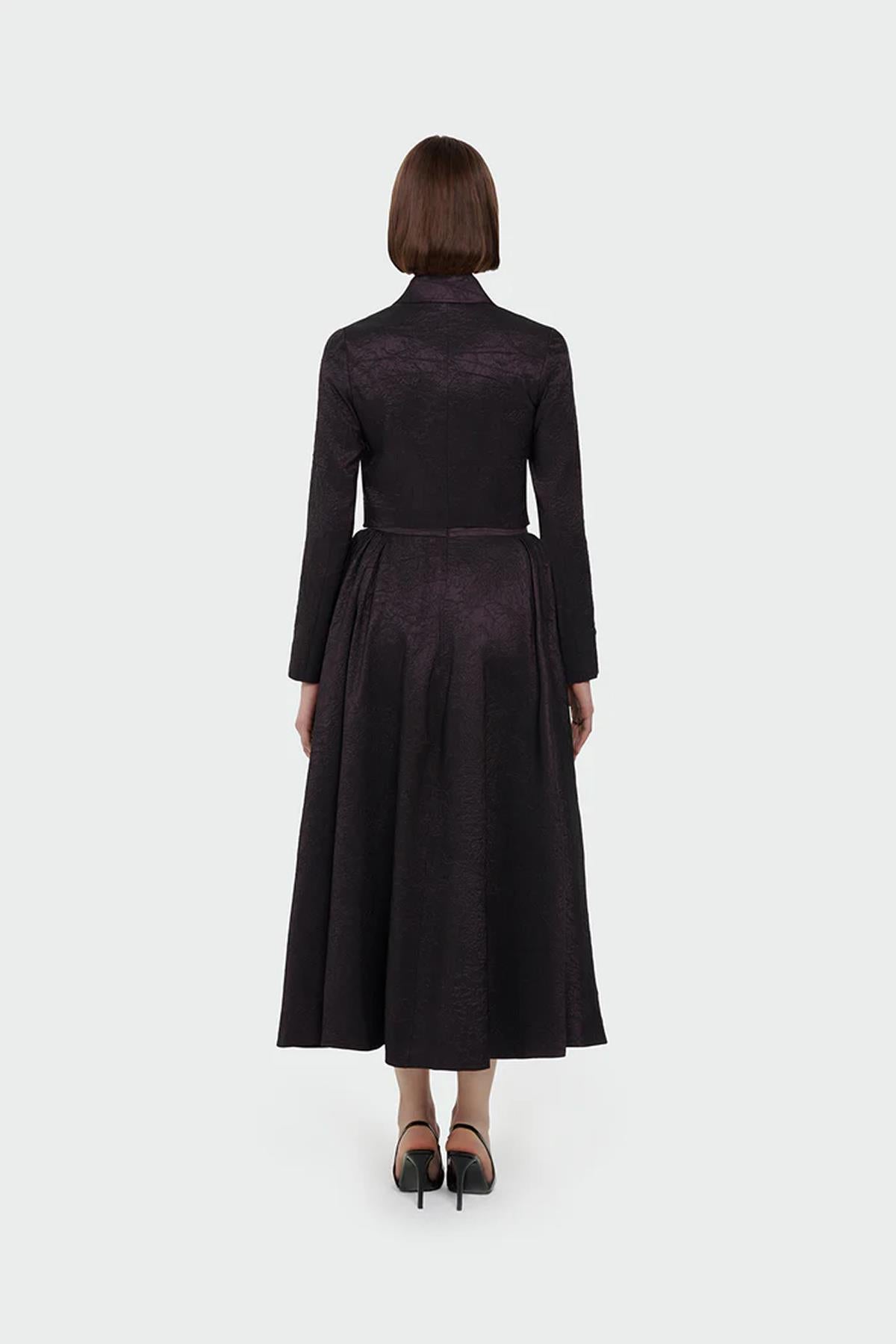 Shirt Collar Skirt Set