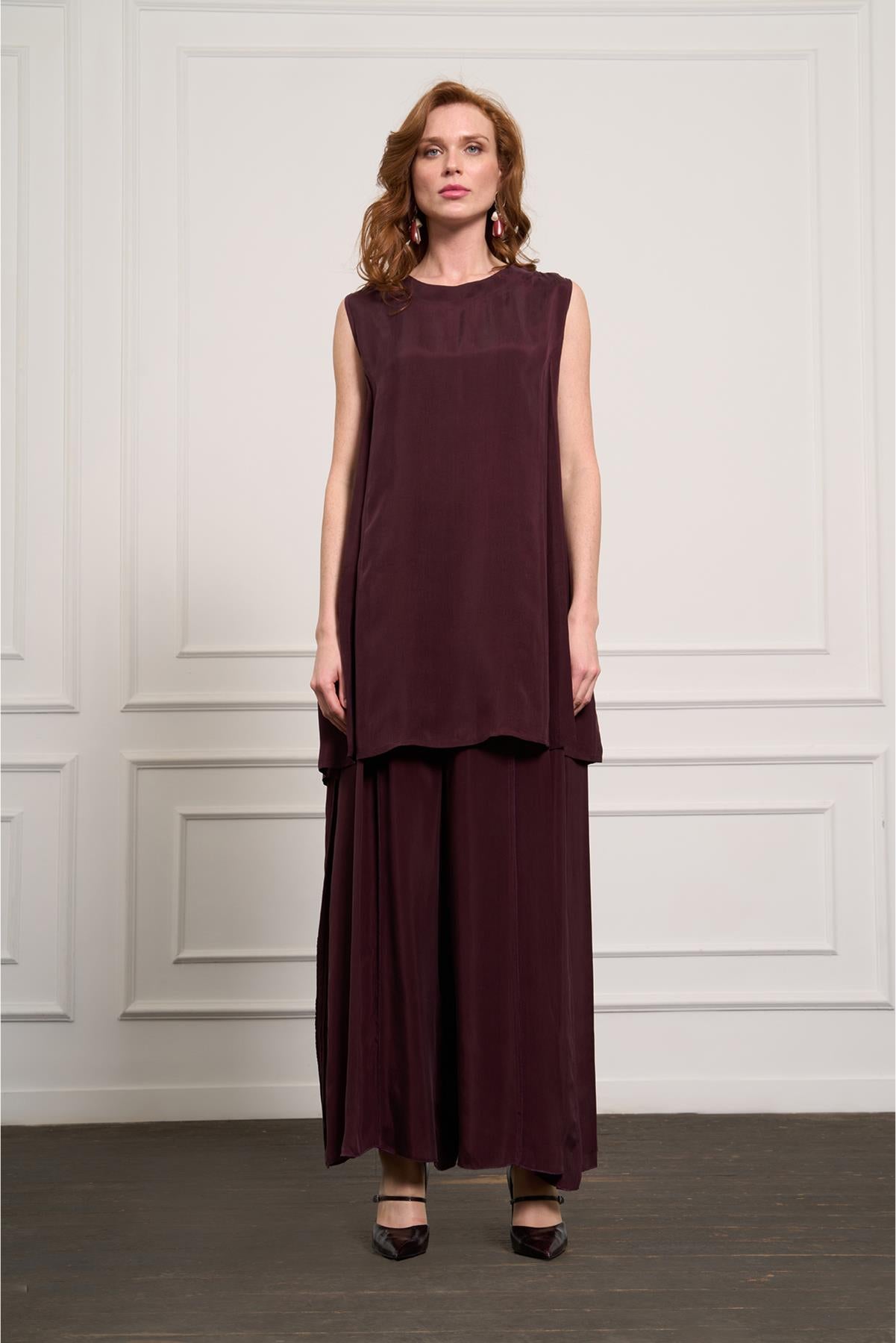 Ceket Tunik Pantolon Üçlü Takım