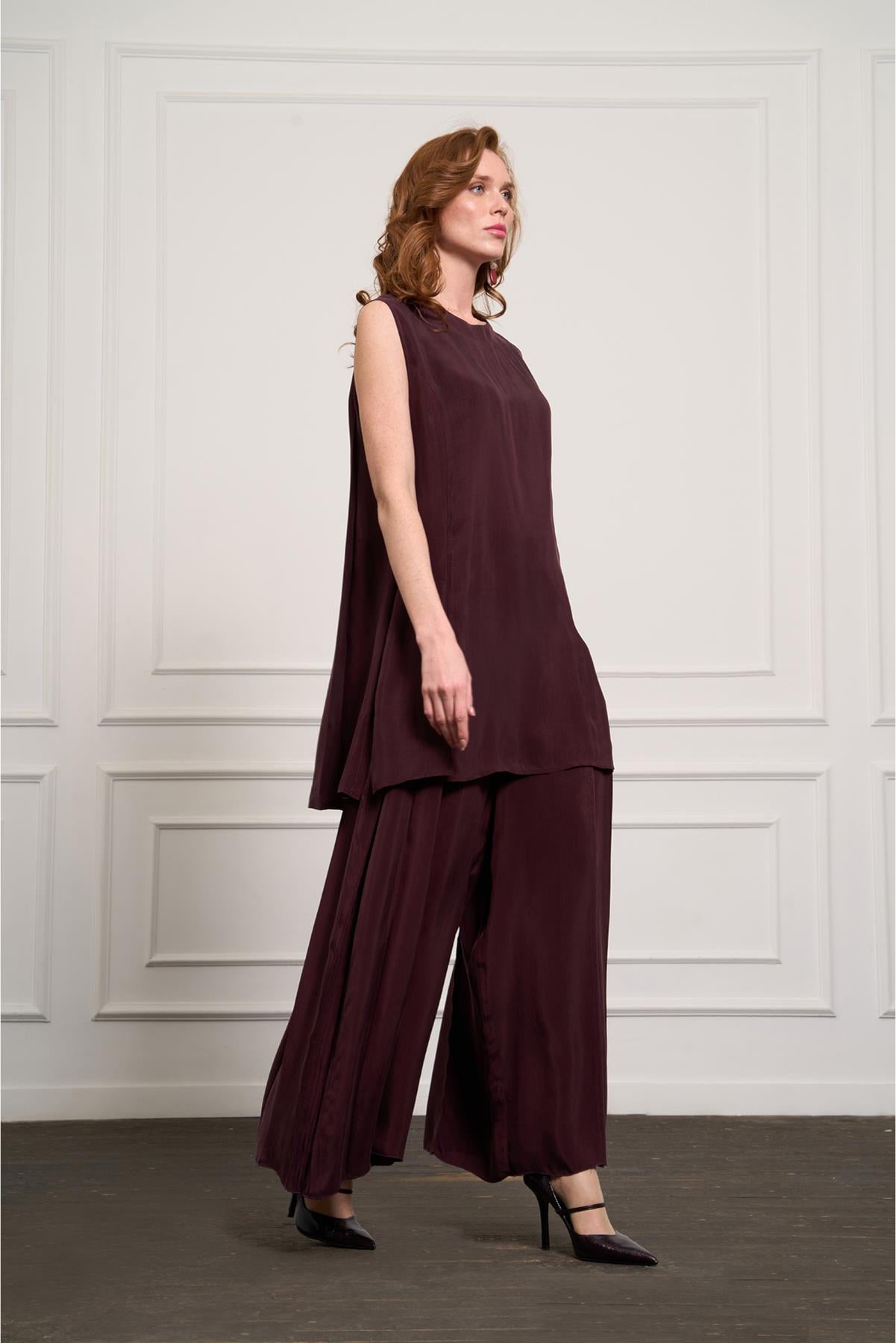 Ceket Tunik Pantolon Üçlü Takım