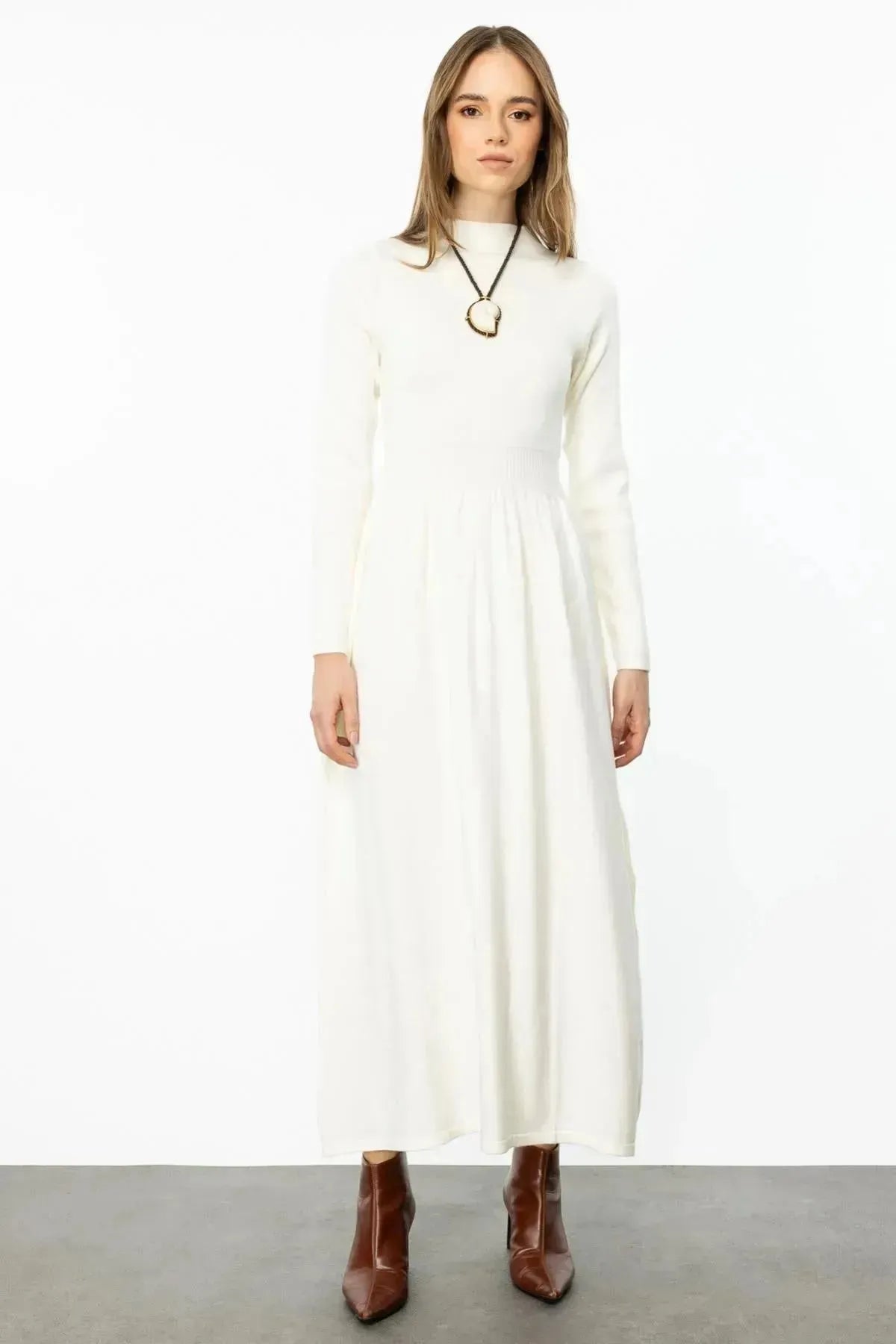 Elastic Waist Dress