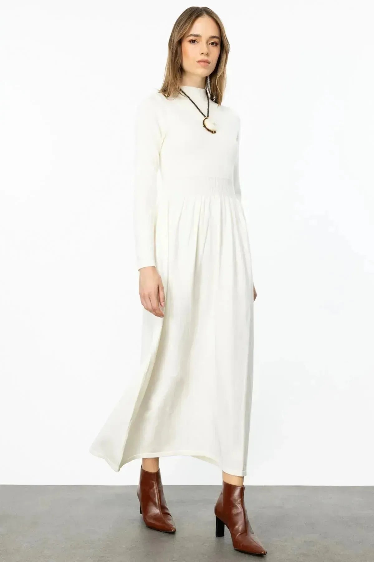 Elastic Waist Dress