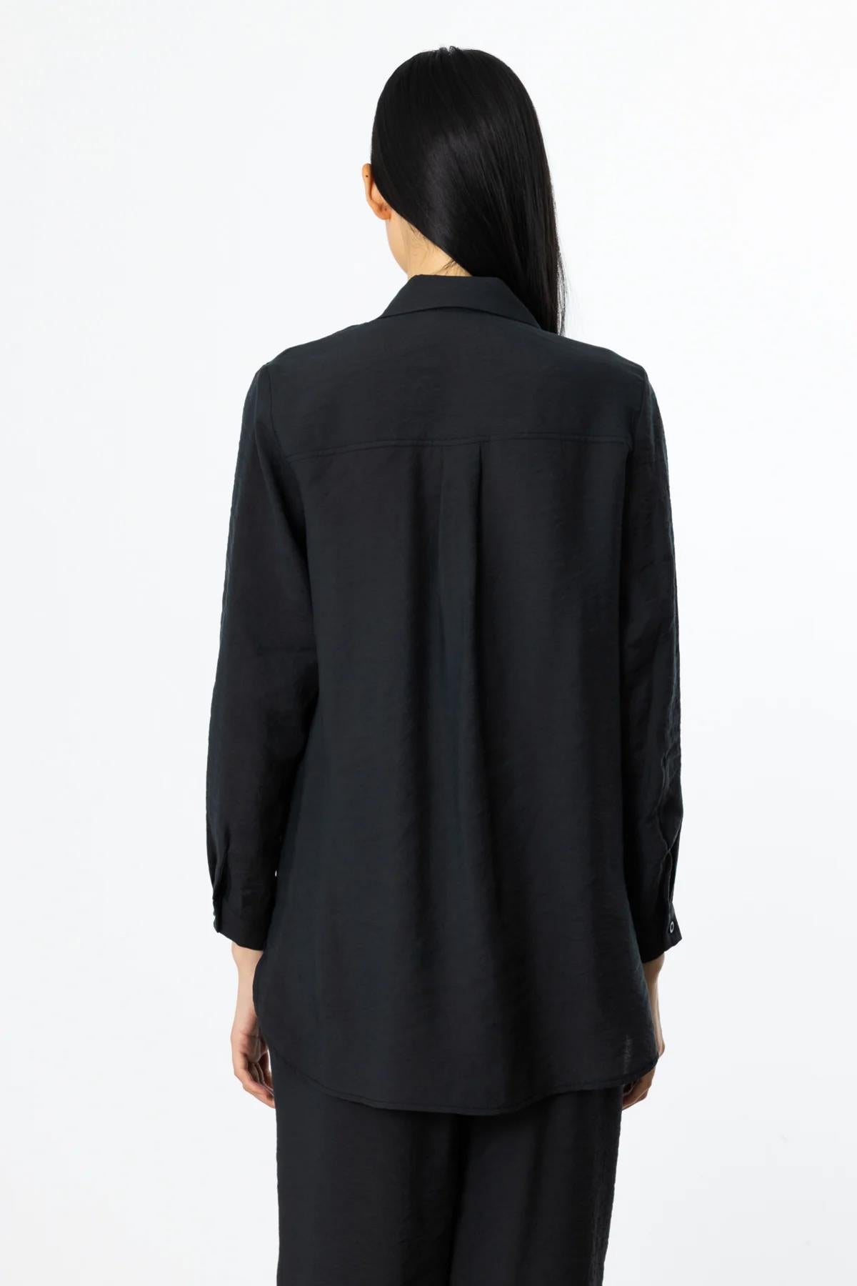 Oversize Button-Front Shirt