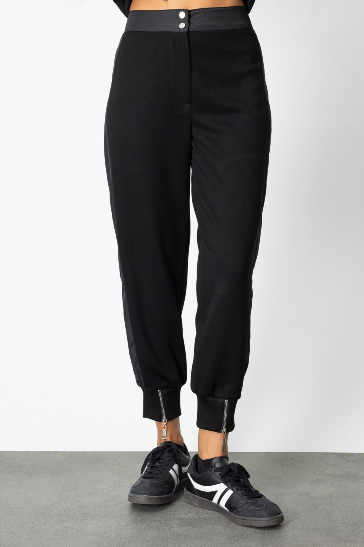 Zipper Detailed Tracksuit Bottoms