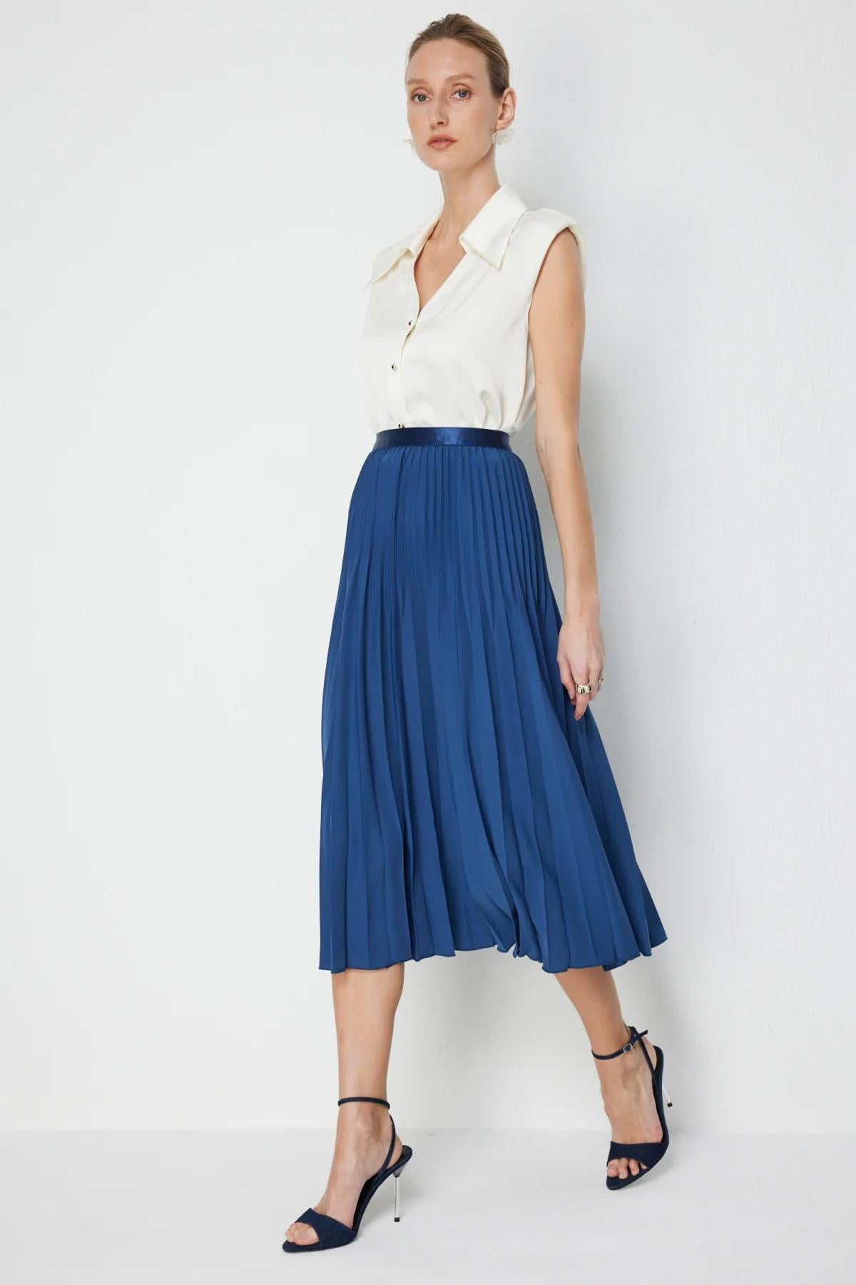 Piliseli Midi Boy Etek