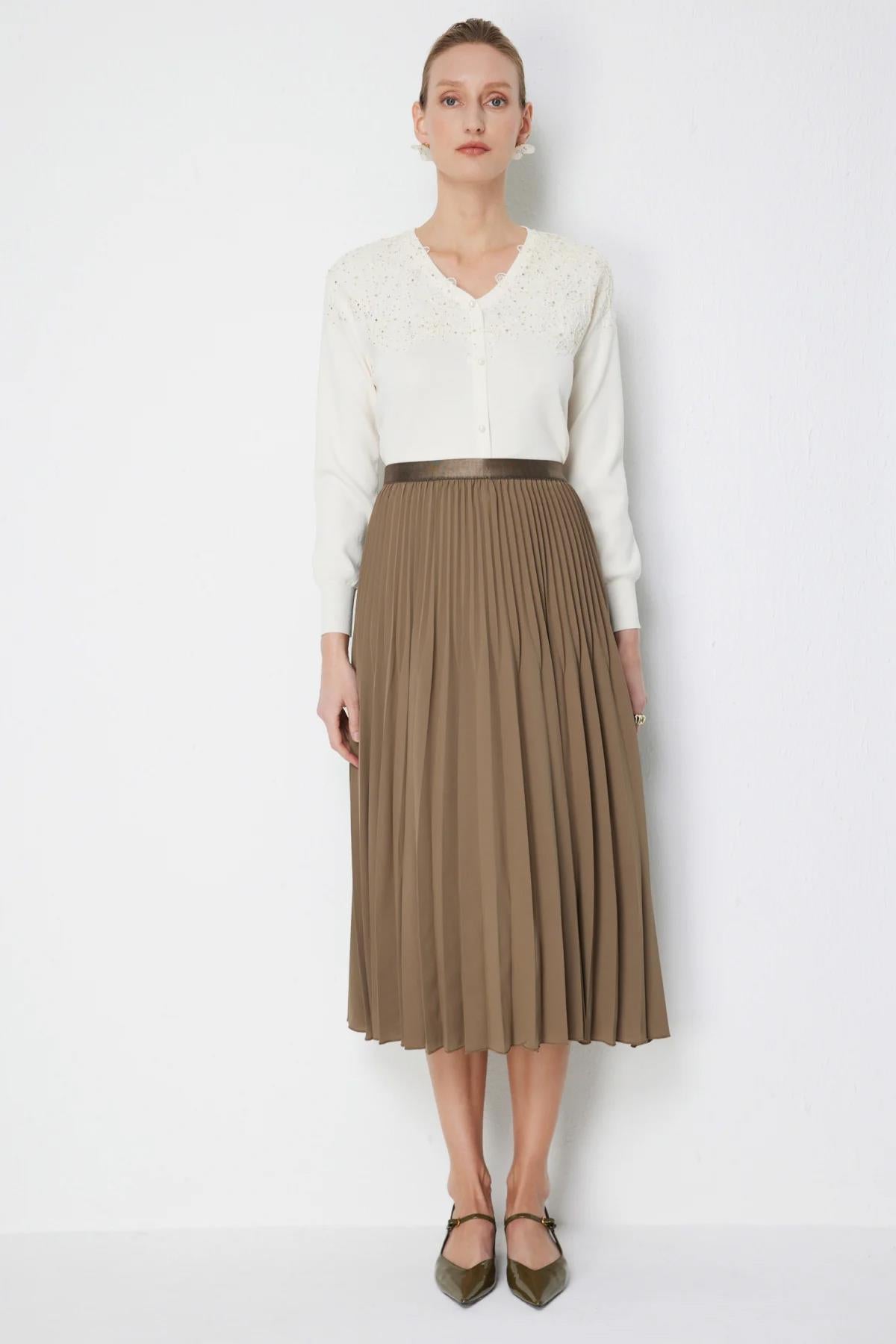 Piliseli Midi Boy Etek