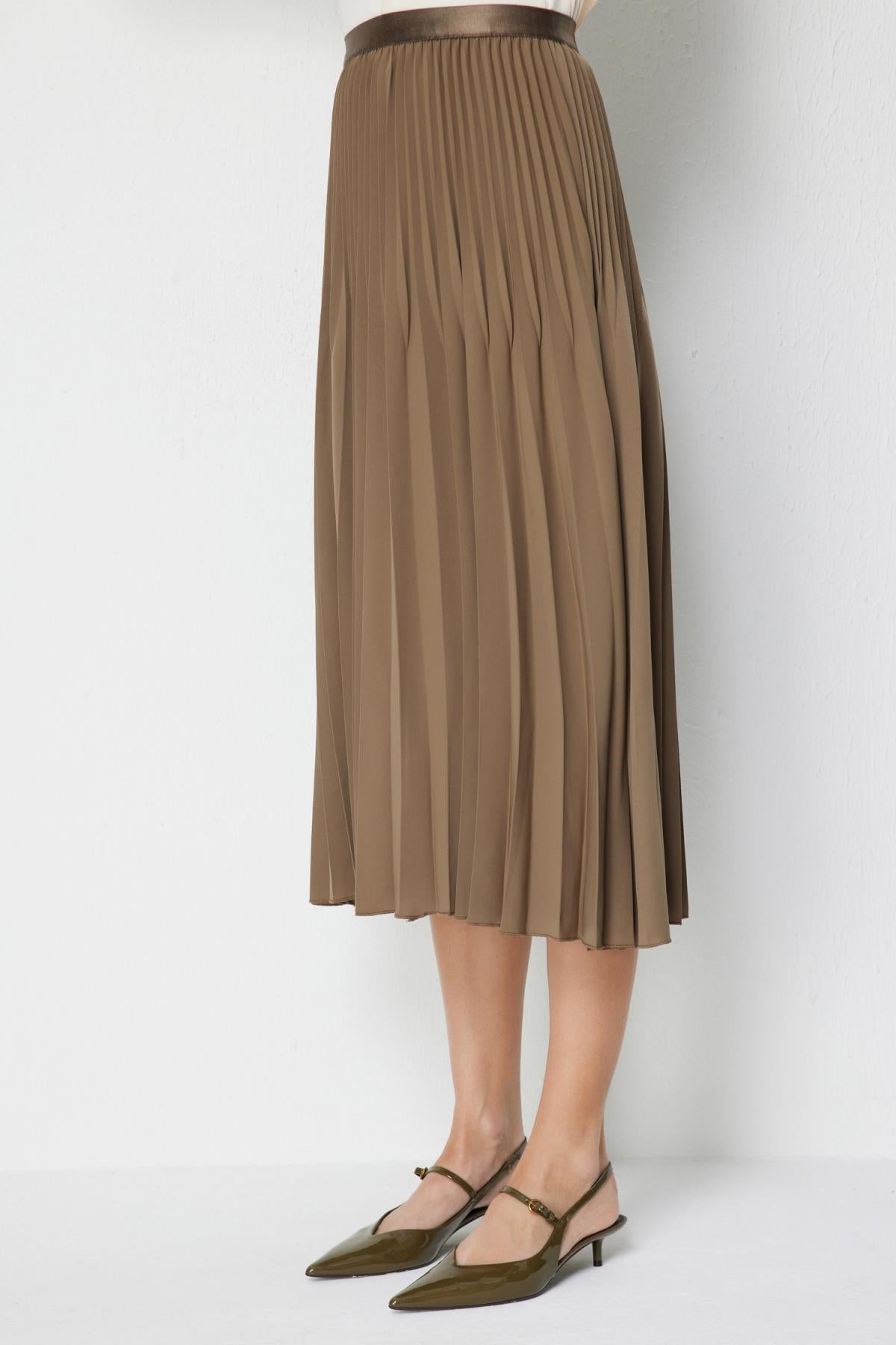 Piliseli Midi Boy Etek