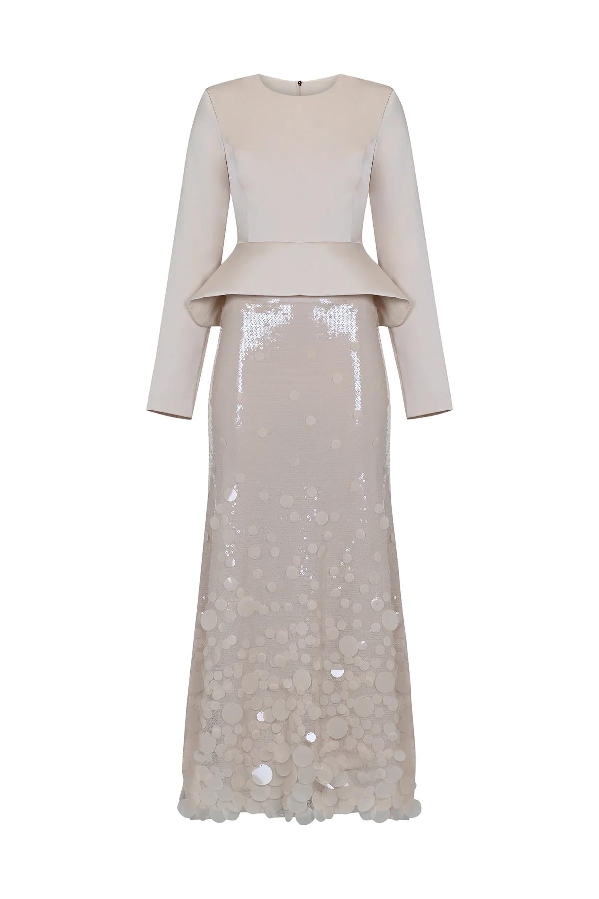 Sequin Embroidered Skirt