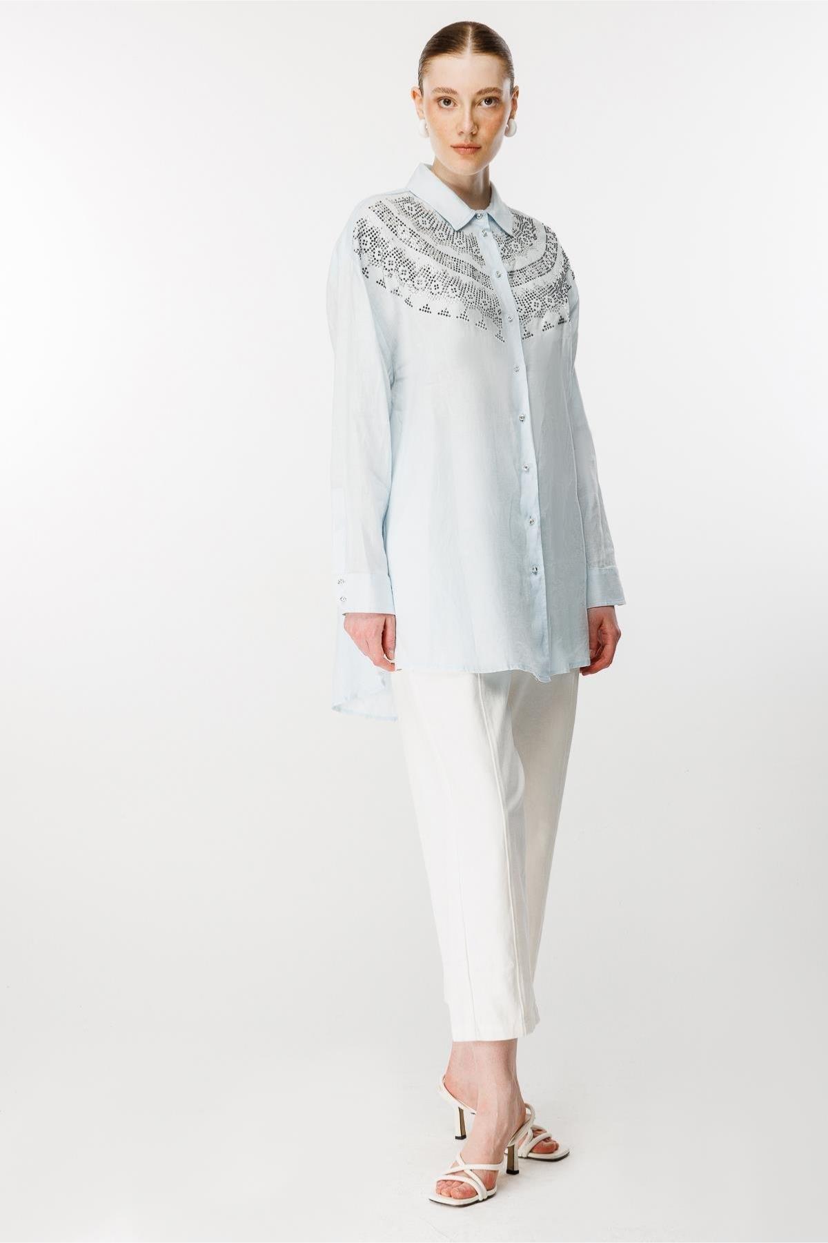 Taş Dizgili Tunik - Eser Giyim